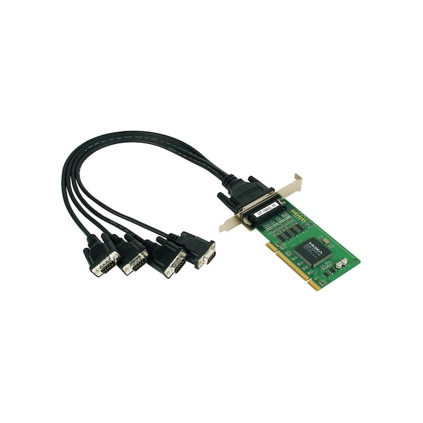 4Port Upci Board, W/ Db9M Cable, Rs-232, Lowprofile, M1Cp104Uldb9M